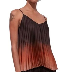Banana Republic Women's Pleated Ombre Cami Top